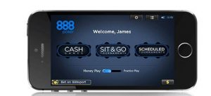 888Poker smartphone