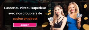 croupiers en direct sur Jelly Bean Casino