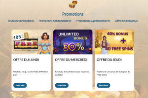 promotions hebdomadaires prince ali casino