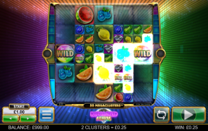 Diamond Fruits Megaclusters theme