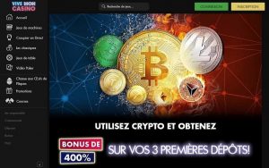 bonus crypto sur vive mon casino