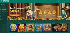 cresus casino page accueil